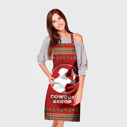 Фартук кулинарный Cowboy Bebop new year, цвет: 3D-принт — фото 2