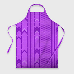 Фартук кулинарный Закулисье фиолетовые обои, цвет: 3D-принт