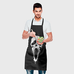 Фартук кулинарный Крик маска, цвет: 3D-принт — фото 2