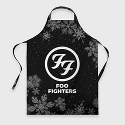 Фартук кулинарный Снежный Foo Fighters, цвет: 3D-принт