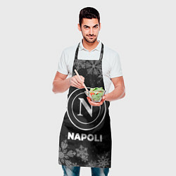 Фартук кулинарный Снежный Napoli, цвет: 3D-принт — фото 2