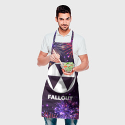 Фартук кулинарный Праздничный Fallout, цвет: 3D-принт — фото 2