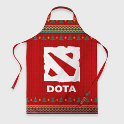 Фартук кулинарный Dota new year, цвет: 3D-принт