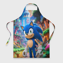 Фартук Sonic красочный мир