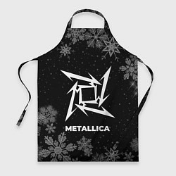 Фартук кулинарный Снежный Metallica, цвет: 3D-принт