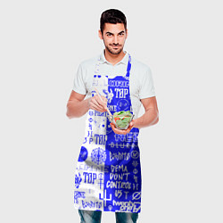 Фартук кулинарный Twenty one pilots лого, цвет: 3D-принт — фото 2