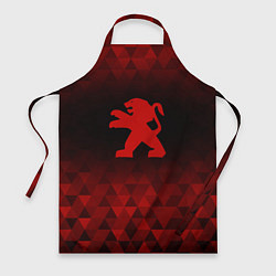 Фартук Peugeot red poly