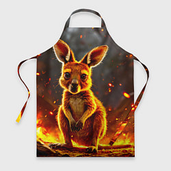 Фартук Кенгуру в огне