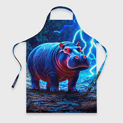 Фартук Бегемот в разрядах молний
