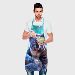 Фартук кулинарный Большая коала, цвет: 3D-принт — фото 2
