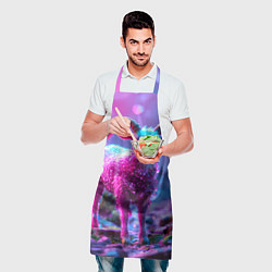 Фартук кулинарный Козлик в розовом, цвет: 3D-принт — фото 2