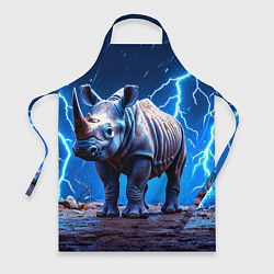Фартук Носорог в разрядах молнии