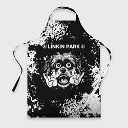 Фартук кулинарный Linkin Park 2024 рок пес, цвет: 3D-принт