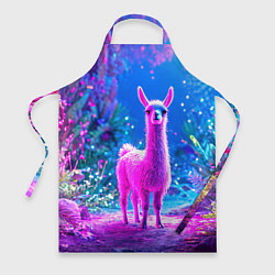Фартук Лама в розовом