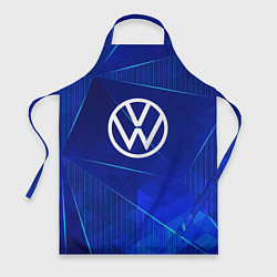 Фартук кулинарный Volkswagen blue poly, цвет: 3D-принт