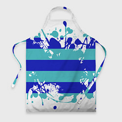 Фартук кулинарный Капли краски, цвет: 3D-принт