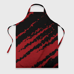 Фартук The color is red and black