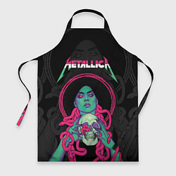 Фартук Metallica - witch with the skull
