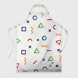 Фартук кулинарный Геометрический хаос, цвет: 3D-принт