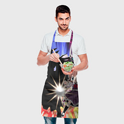 Фартук кулинарный Фанату аниме, цвет: 3D-принт — фото 2