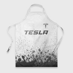 Фартук Tesla - white gradient посередине
