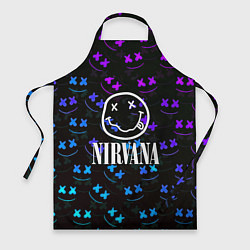Фартук Nirvana x marshmello neon