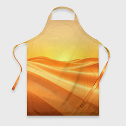 Фартук кулинарный Золотые пески, цвет: 3D-принт