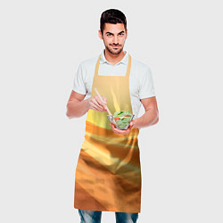 Фартук кулинарный Золотые пески, цвет: 3D-принт — фото 2