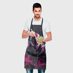 Фартук кулинарный Человек-паук и розовая краска, цвет: 3D-принт — фото 2
