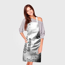 Фартук кулинарный Cowboy Bebop - white gradient вертикально, цвет: 3D-принт — фото 2