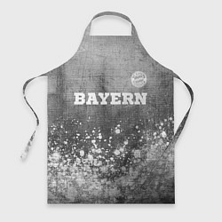 Фартук кулинарный Bayern - grey gradient посередине, цвет: 3D-принт