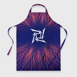 Фартук кулинарный Metallica red energy, цвет: 3D-принт