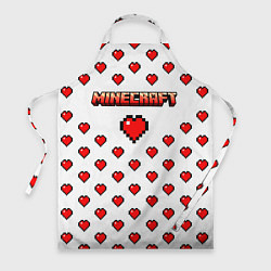 Фартук кулинарный Minecraft любовь, цвет: 3D-принт