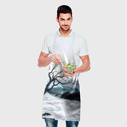 Фартук кулинарный Дерево в море, цвет: 3D-принт — фото 2