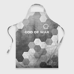Фартук God of War - grey gradient посередине