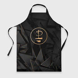 Фартук кулинарный Pink Floyd golden poly, цвет: 3D-принт