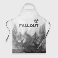 Фартук кулинарный Fallout - white gradient посередине, цвет: 3D-принт