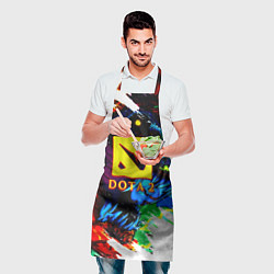 Фартук кулинарный Dota monster, цвет: 3D-принт — фото 2