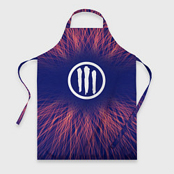 Фартук кулинарный Three Days Grace red energy, цвет: 3D-принт