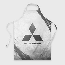 Фартук кулинарный Mitsubishi - white gradient, цвет: 3D-принт