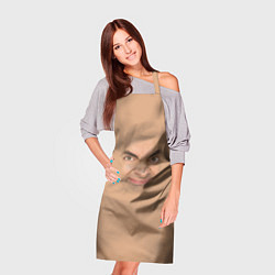 Фартук кулинарный Лицо мистера Бина, цвет: 3D-принт — фото 2