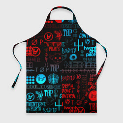 Фартук Twenty one pilots rock pattern