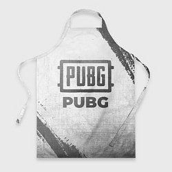 Фартук PUBG - white gradient