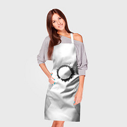 Фартук кулинарный The Callisto Protocol white poly, цвет: 3D-принт — фото 2