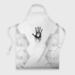 Фартук кулинарный Death Stranding white poly, цвет: 3D-принт
