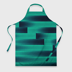 Фартук кулинарный Color light blue square, цвет: 3D-принт