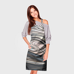 Фартук кулинарный Расплавленный металл, цвет: 3D-принт — фото 2