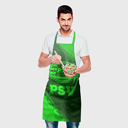 Фартук кулинарный PSV - green gradient, цвет: 3D-принт — фото 2