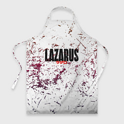 Фартук Лазарь аниме надпись гранж