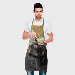 Фартук кулинарный Воин Гатц в броне, цвет: 3D-принт — фото 2